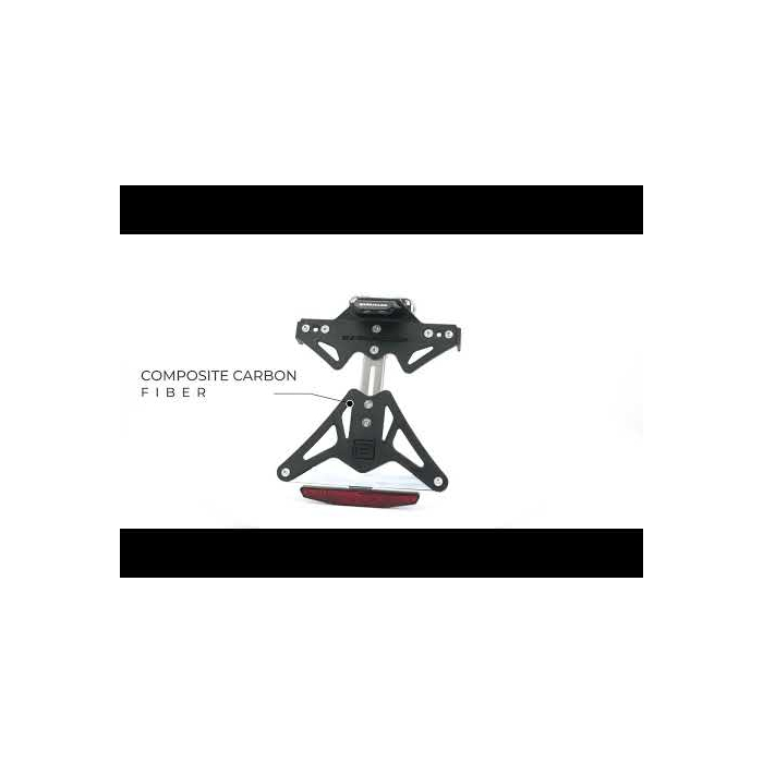 FACAIIO Support De Plaque D'immatriculation Pour Pinarello Dogma F10/F12 - Fixation Sur Tige De Selle En Plastique Noir, 58mm
