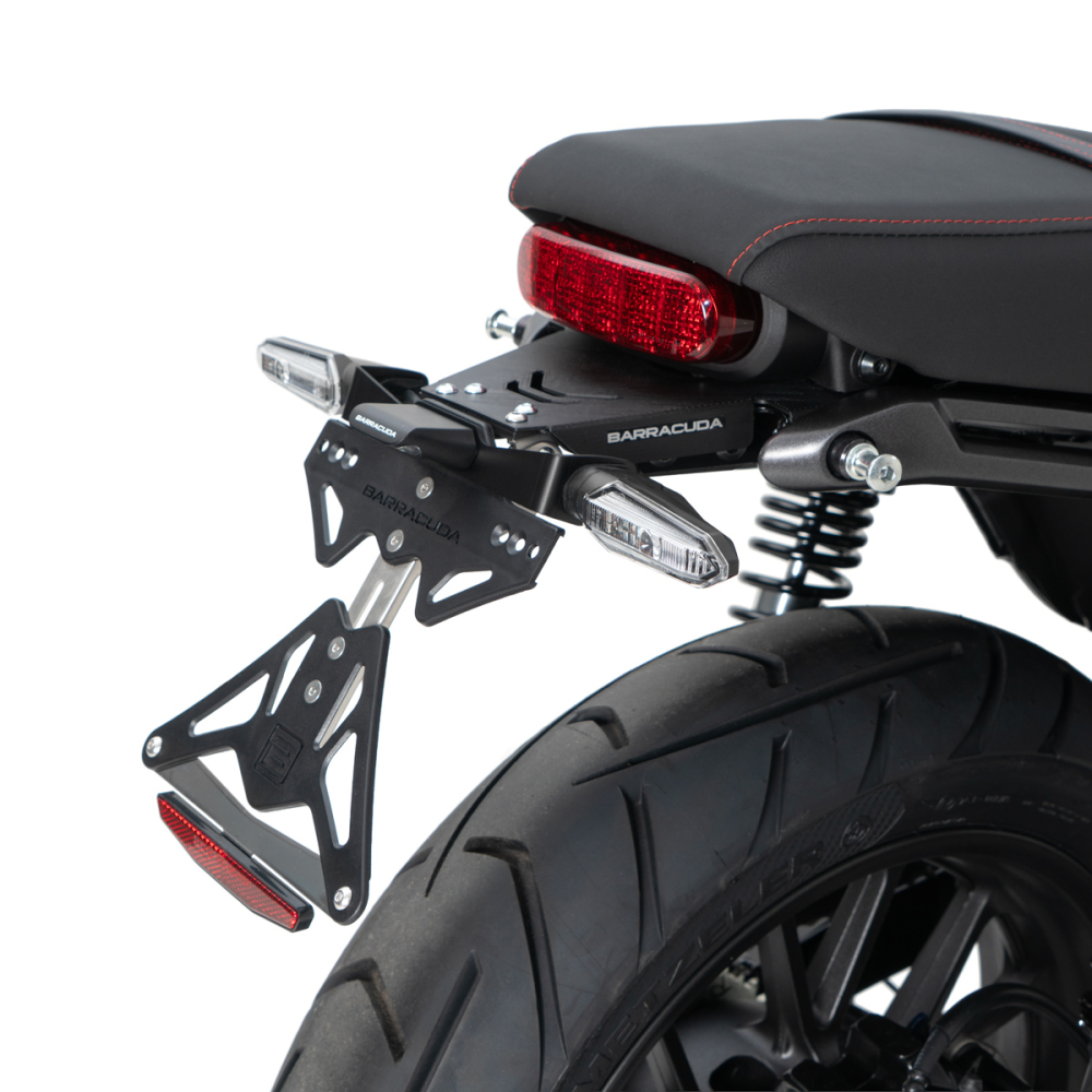 SUPPORT DE PLAQUE - SPÉCIFIQUE POUR CLIGNOTANTS LED D'ORIGINE