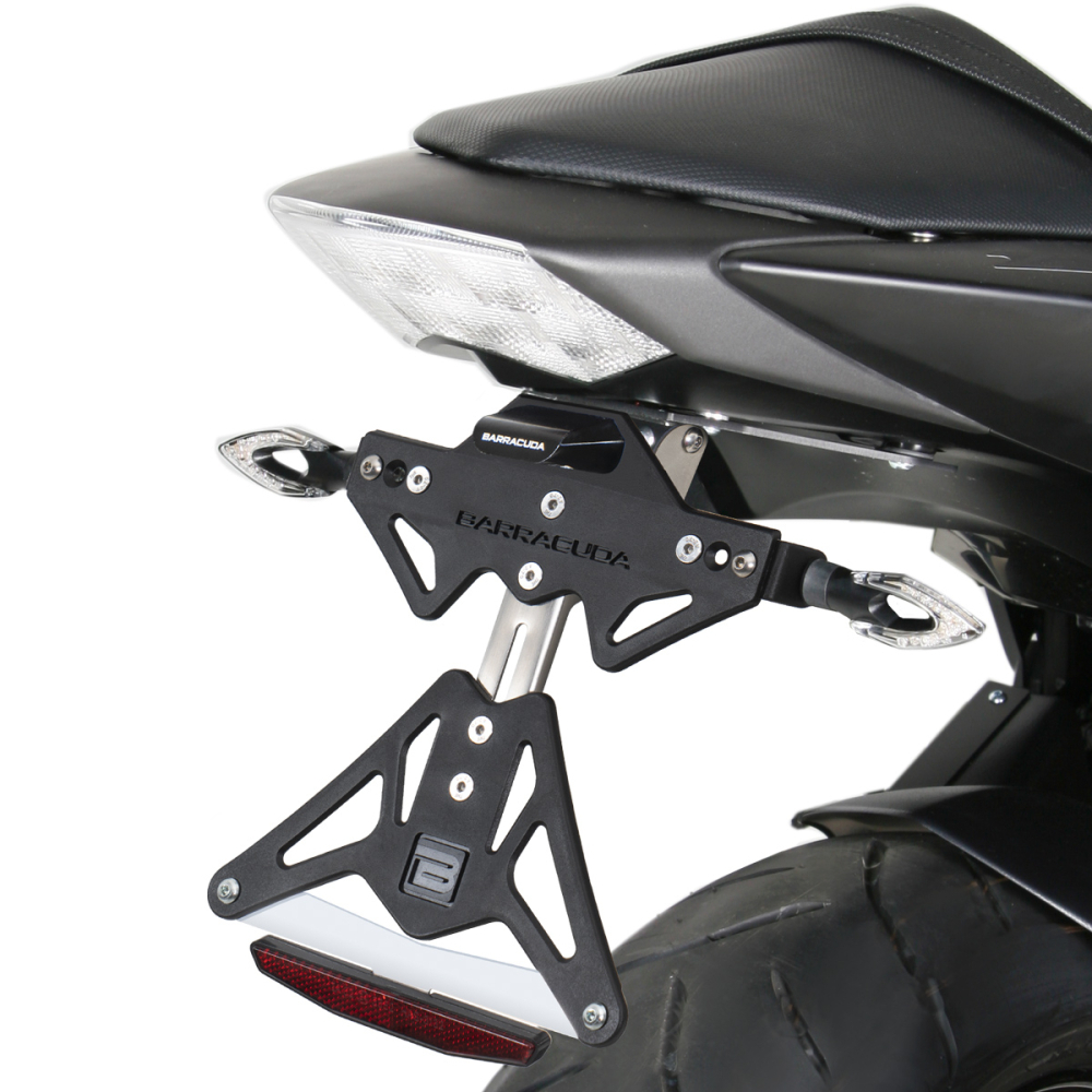 SUPPORT DE PLAQUE INCLINABLE KAWASAKI Z750R 2011